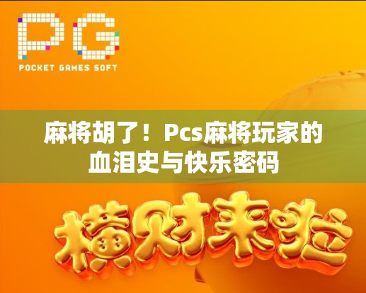 麻将胡了！Pcs麻将玩家的血泪史与快乐密码