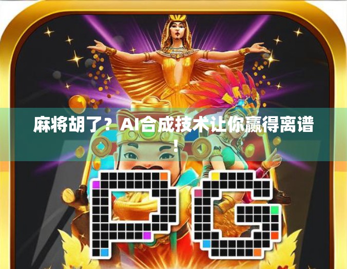 麻将胡了？AI合成技术让你赢得离谱！