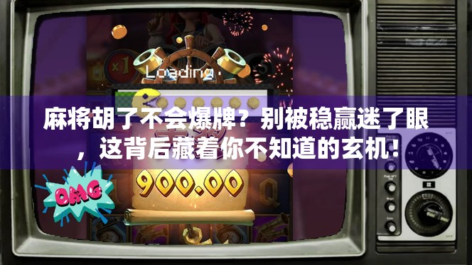 麻将胡了不会爆牌？别被稳赢迷了眼，这背后藏着你不知道的玄机！
